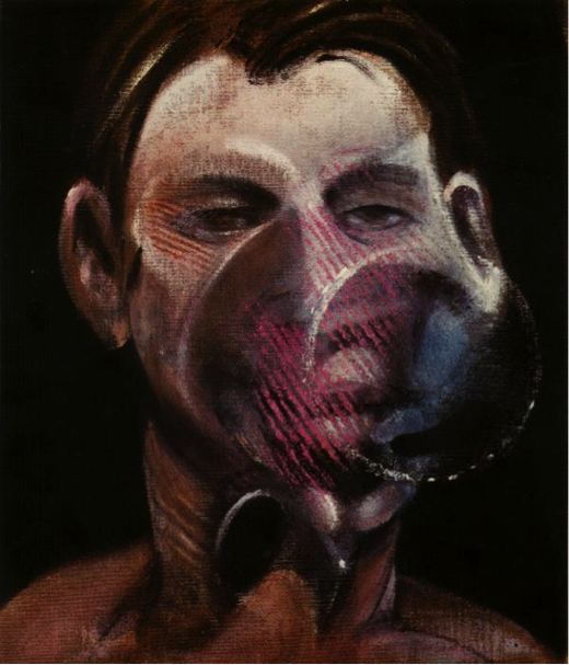 Фрэнсис Бэкон «Портрет Питера Борода» 388.5х28.5 Частная коллекция 1976