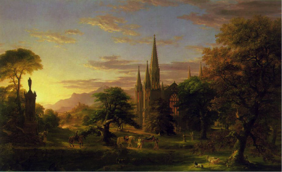 Томас Коул «Возвращение» 1837