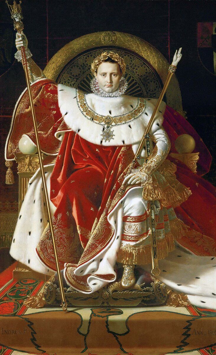 «Наполеон I на Императорском Троне»