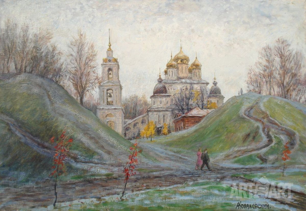 Верейский кремль фото Dmitrov Kremlin - Painting, Andrey Kovalevskiy