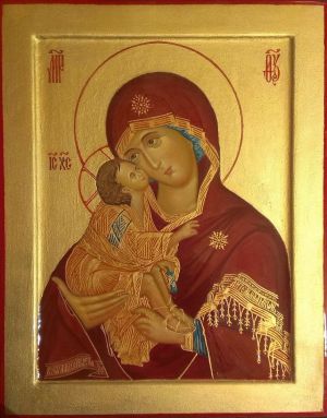 Painting, Religious genre - Ikona-Bojiey-Materi-Donskaya