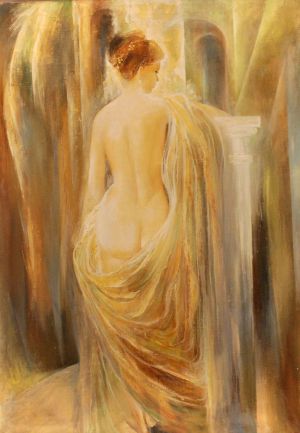 Painting, Romanticism - Koroleva-Peterburga