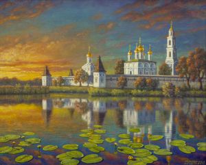 Painting, Landscape - Ocharovannaya-zemlya