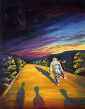 Painting, Surrealism - Domoy