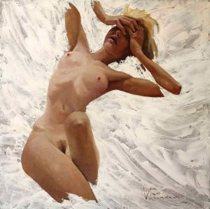 Painting, Nude (nudity) - Scream