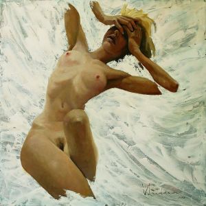 Painting, Nude (nudity) - Scream