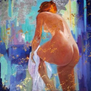 Painting, Nude (nudity) - After bath