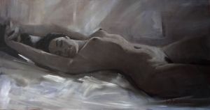 Painting, Nude (nudity) - Stretch