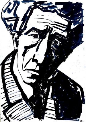 Graphics, Drawing ink - Giacometti