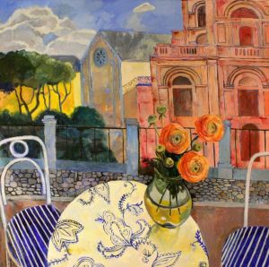Painting, Still life - Spring in Italy