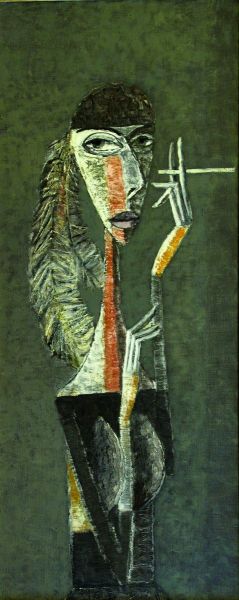 Painting, Expressionism - Hrupkiy-portret