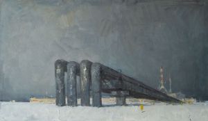 Painting, Landscape - Pipeline