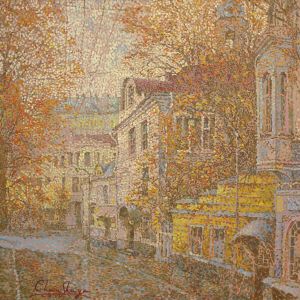 Painting, Landscape - Ryjee-krujevo