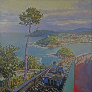 Painting, Landscape - San Sebastian