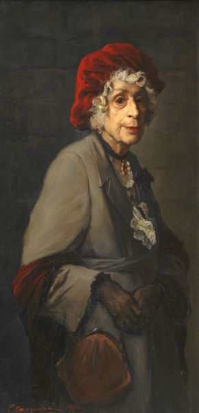 Painting, Portrait - Vse-v-proshlom