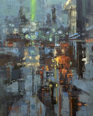 Painting, Abstractionism - Urban Jungle 25