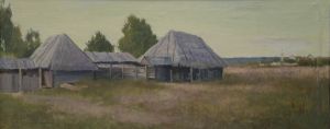 Painting, Landscape - Okolica
