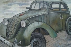 Painting, Historical genre - Opel
