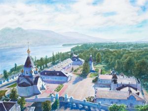 Graphics, Landscape - Uspenskiy-monastyr