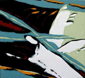 Painting, Suprematism - Flight