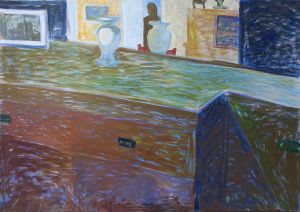 Painting, Impressionism - Komod