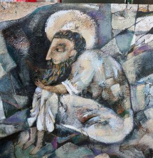 Painting, Religious genre - Prorok