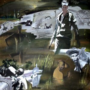 Painting, Battle genre - Jajda