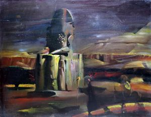 Painting, Landscape - Egipet