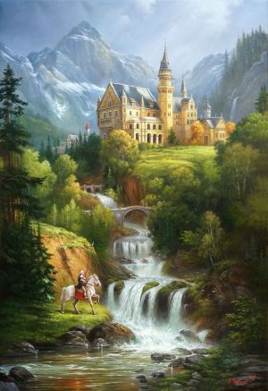 Painting, City landscape - landscepe
