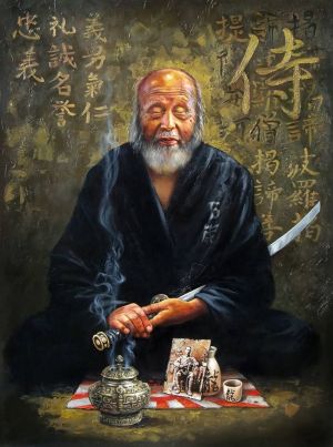 Painting, Plot-themed genre - samur 