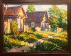 Painting, Landscape - Oshevenskiy-Pogost