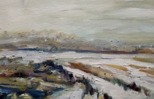 Painting, Landscape - Winter