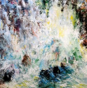 Painting, Abstractionism - The Water World