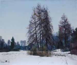 Painting, Landscape - Pavlovsk