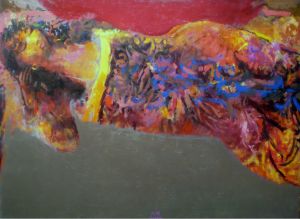 Painting, Impressionism - Dream-canvas-in-oil-100x70-cm-2002-year-autor-Namig-Mamedov