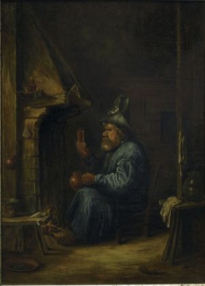 Painting, Plot-themed genre - kopiya-Pyanica-Krasbek-Ios-van-1640