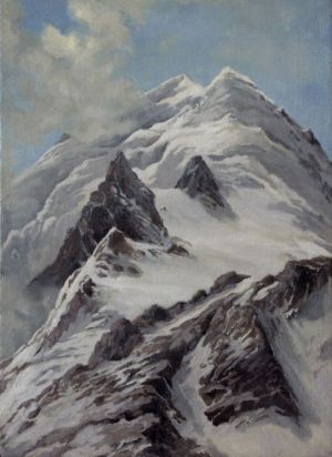Painting, Landscape - copy, Alps, edward theodore Compton