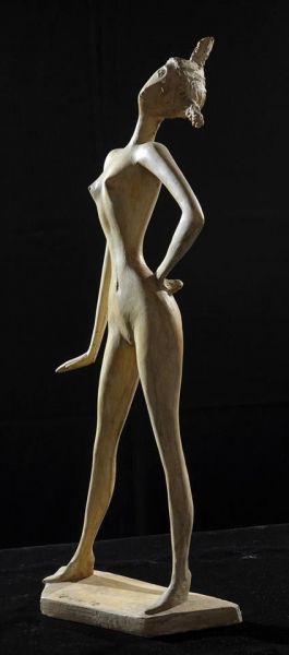 Sculpture, Genre sculpture - Lassie