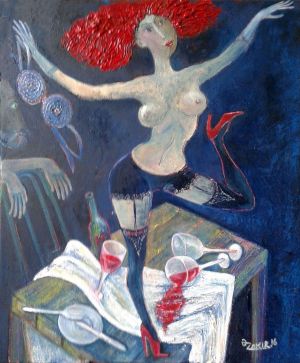 Painting, Impressionism - Cabaret