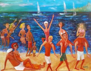Painting, Figurative painting - The sea