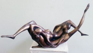 Sculpture, Modern - Later.  2000 year. Bronze: H 37X71X30 cm. 20000$