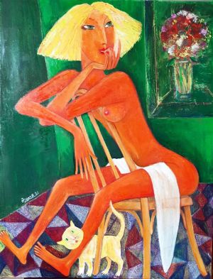 Painting, Figurative painting - Blondes