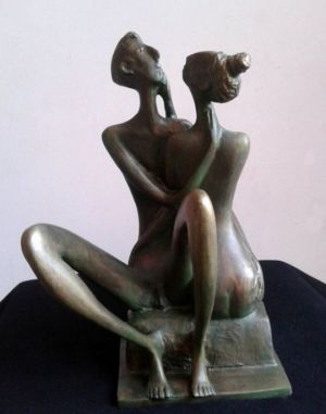 Sculpture, Allegory - My Love.  