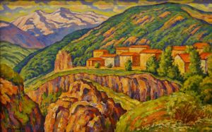 Painting, Landscape - Djermuk