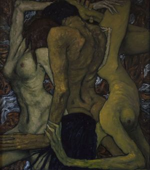 Painting, Nude (nudity) - Troe