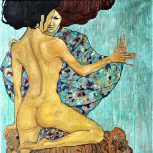 Painting, Nude (nudity) - Zerkalo