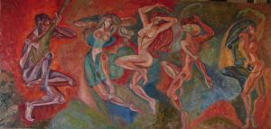Painting, Mythological genre - Djiga