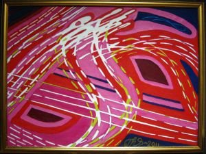 Painting, Abstractionism - Eolova-arfa-Aeolian-harp