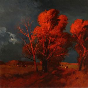 Painting, Landscape - V-grozu