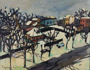Painting, Landscape - ul-Fruktovaya